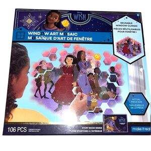 Kids Disney Wish Window Art Mosaic